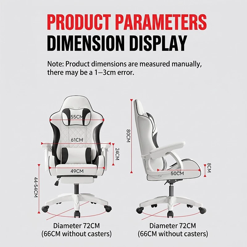 Adjustable Leather Gaming Chair factory