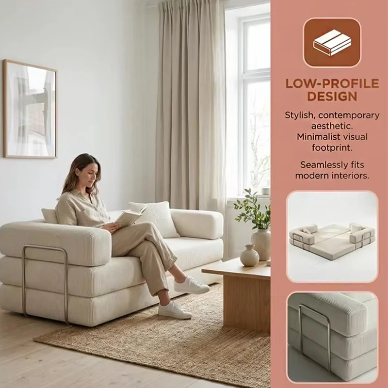 Compressible Fabric Functional Sofa factory
