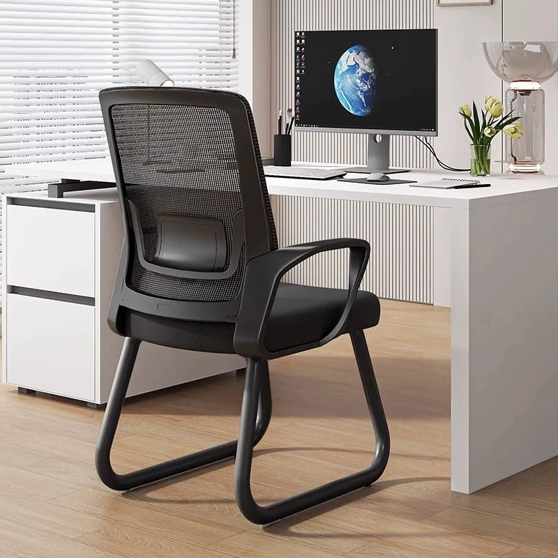 Fixed Footrest Grid Office Chair high quality