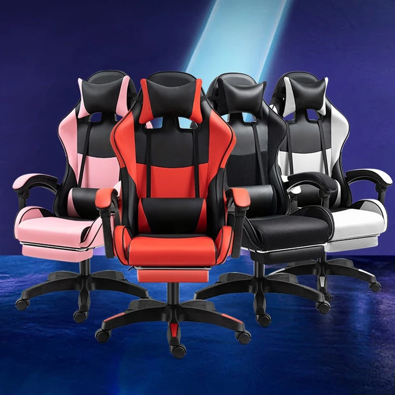 Footrest Leather Gaming Chair best