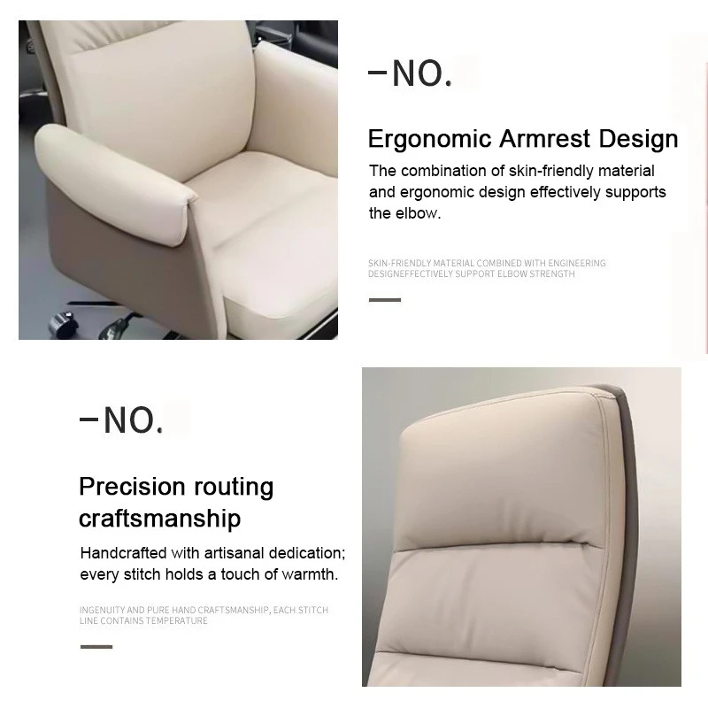 Heated Leather Office Chair factory