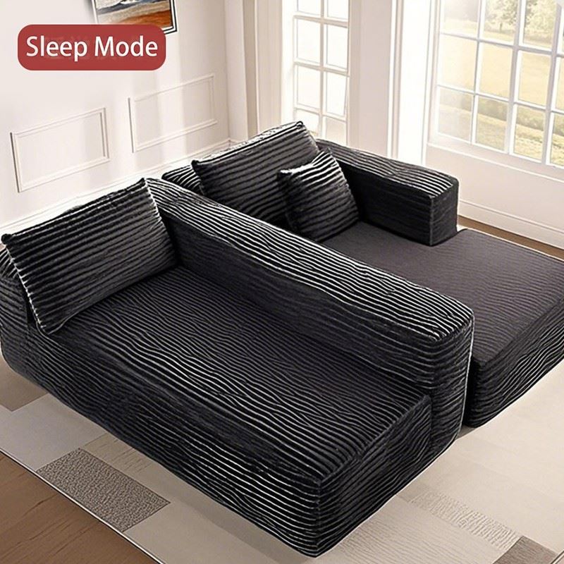 L-shaped Fabric Functional Sofa high quality