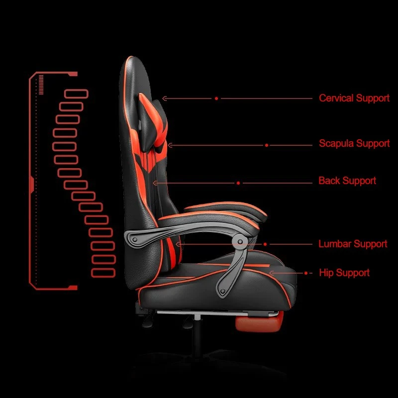 LED Leather Gaming Chair factory