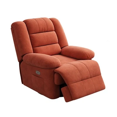 Reclining Fabric Functional Sofa Chair