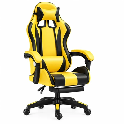 Reclining Leather Gaming Chair