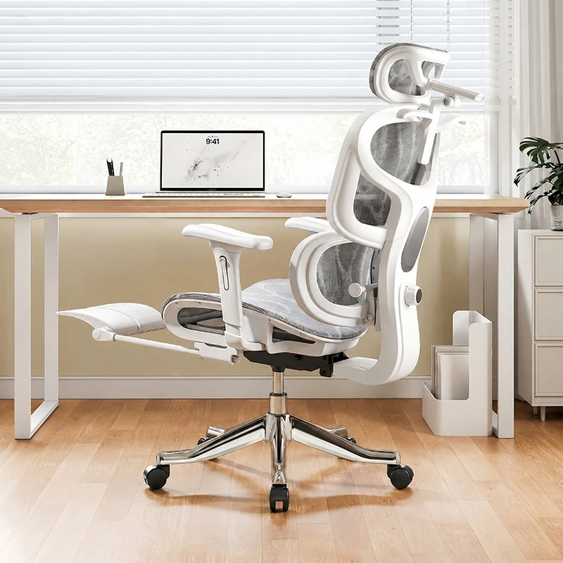 Plastic Footrest Grid Office Chair high quality