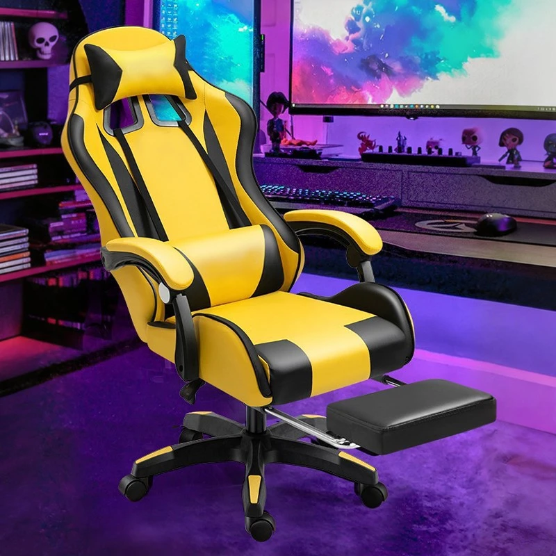 Reclining Leather Gaming Chair factory