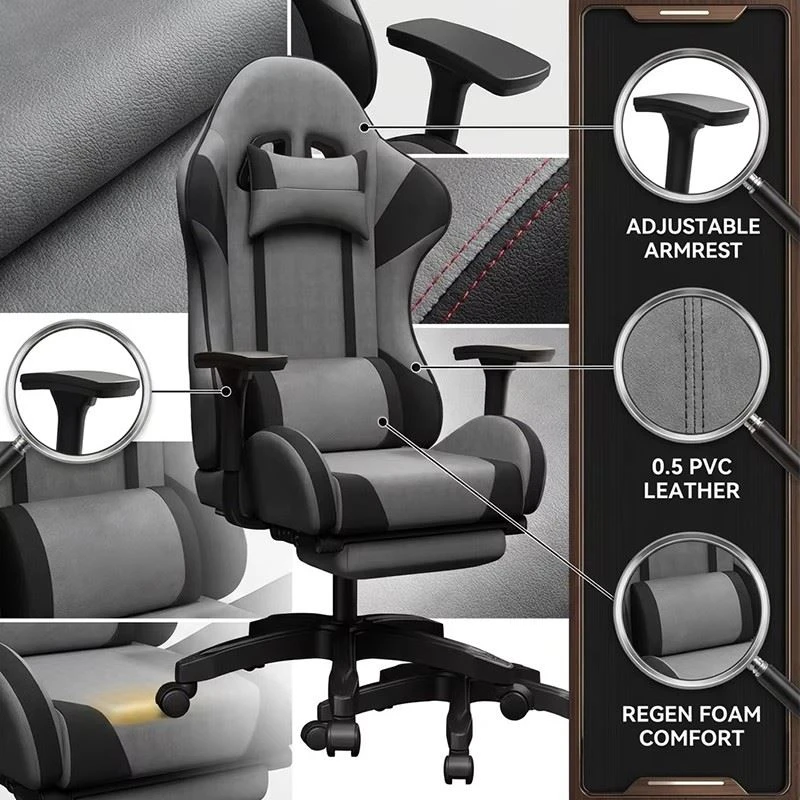 Reversible Fabric Gaming Chair high quality