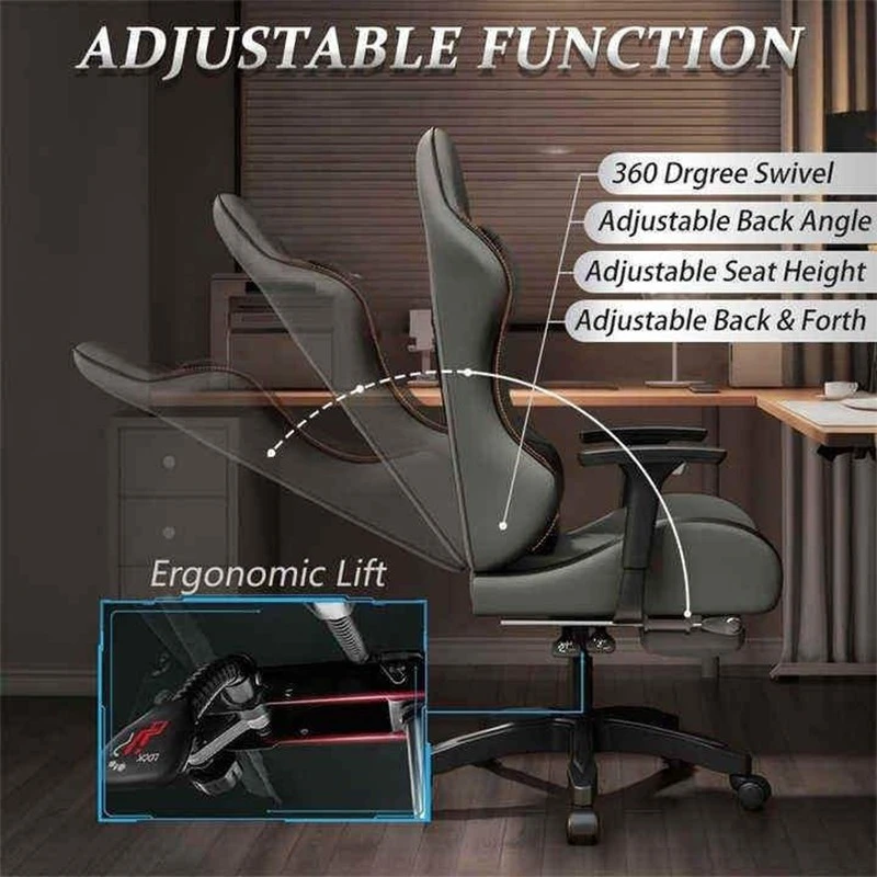 Reversible Fabric Gaming Chair factory