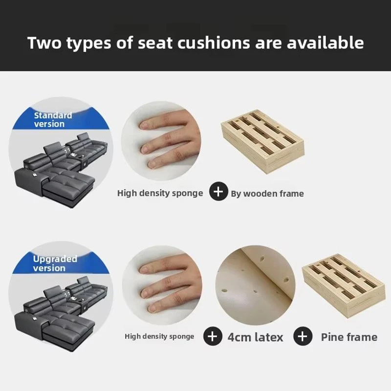 Senior Leather Functional Sofa factory