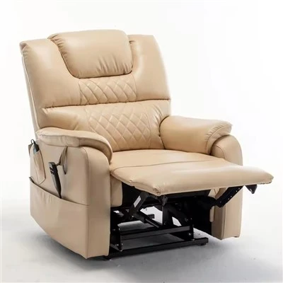 Reclining Leather Functional Sofa