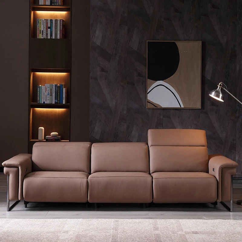 Three-seater Fabric Functional Sofa suppliers